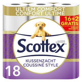 Scottex | Toiletpapier | Style | 16+2 | Eco 18 st
