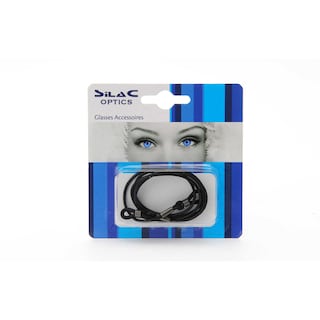 Silac optics | Bril | Koord | Leer | Zwart 