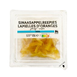 Delhaize | Lamelles d'oranges | Confites 