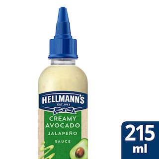 Hellmann's | Droge Saus |  Creamy Avocado Jalapeño | 215 ml 