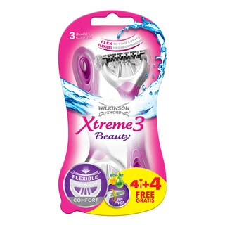 Wilkinson | Xtreme | 3 Beauty | 4+4 gr 