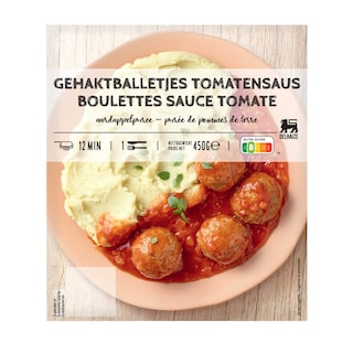 Delhaize | Boulettes | Sauce tomates 