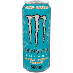 Energy drink | Ultra fiësta | Mango | Blik