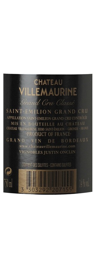 France - Frankrijk | Bordeaux - Saint Emilion Gc | Château Villemaurine 2011 