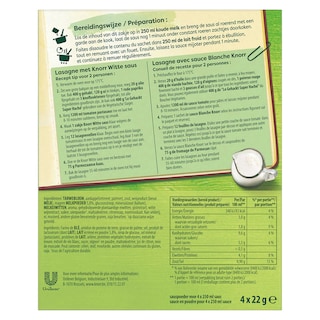 Knorr | Sauces déshydratées | Blanche 