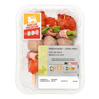 Delhaize | Brochette| Lapin | Parc 