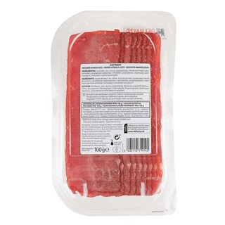 Delhaize | Pastrami in sneden 
