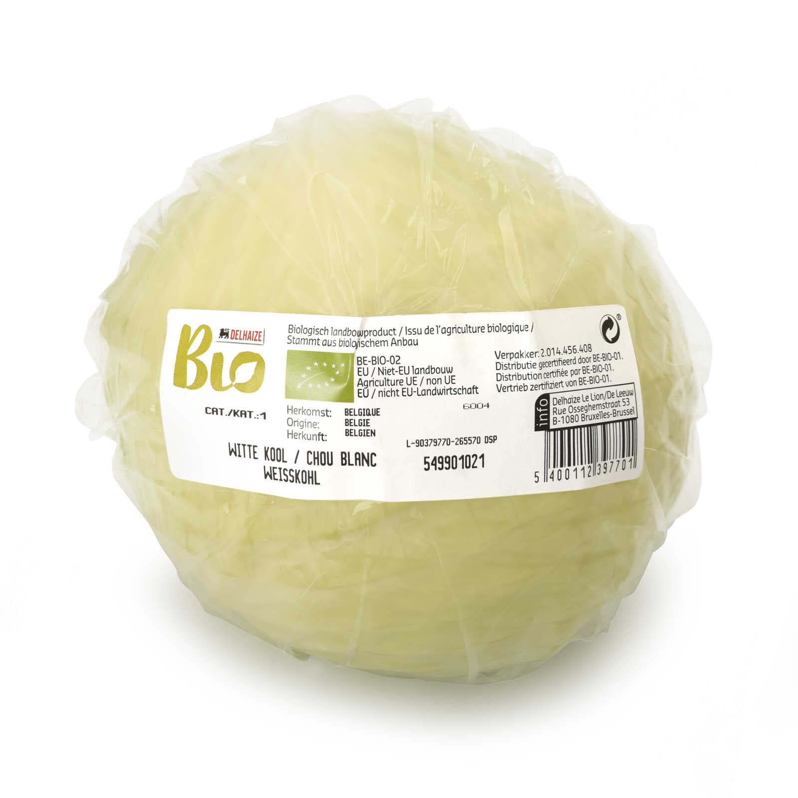 Delhaize | Bio | Witte kool | Bio | 1 st | Delhaize