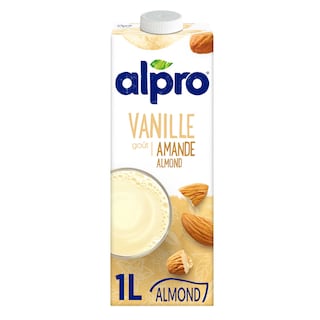 Alpro | Boisson végétale | Amandes | Vanille 1 l