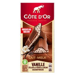 Chocolade tablet | Melk | Vanille