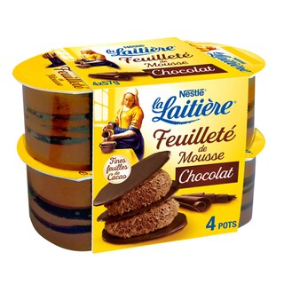La Laitière | FEUIL MOUSSE CHOCO 3+1 