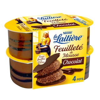 La Laitière | FEUIL MOUSSE CHOCO 3+1 