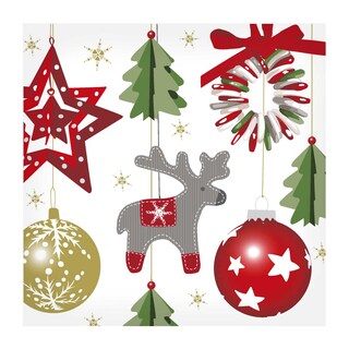 Happy Paper | Servetten | Winony Red | 33cm 