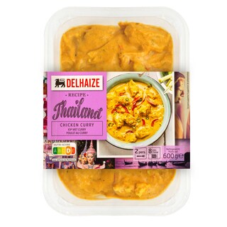 Delhaize | Poulet |Thaï curry 