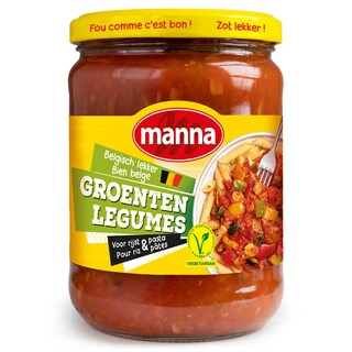 Manna | Sauce | Tomates | Légumes 510 gr