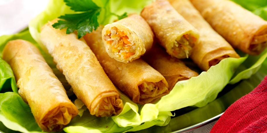 Gefrituurde lenterolletjes