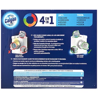 Calgon | Tablettes anti-calcaire | 4 en 1 