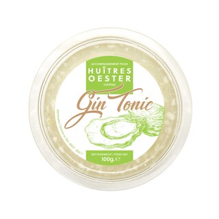 Deldiche | Sauce aux huîtres gin tonic 