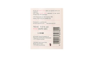 Bernard-Massard | Mousseux | Rosé | 11,5% alc. 