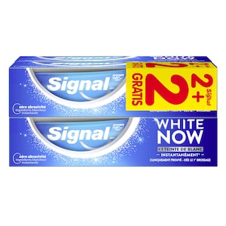Signal | Dentifrice | White now | 2+2 gr 
