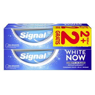 Signal | Dentifrice | White now | 2+2 gr 
