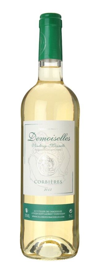 France - Midi de la France | Corbières AOP | Blanc des Demoiselles 2013 Wit 