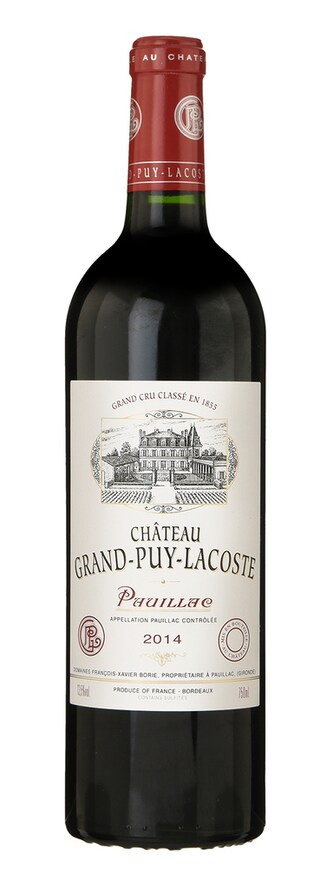 FR BORDEAUX PAUILLAC | Ch Grand Puy Lacost 14 Rouge | Caisse Bois 