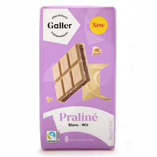 Galler | Chocolat | Tablette | Blanc Praliné 