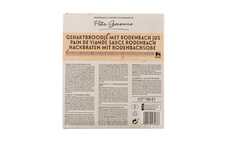 Delhaize | Peter Goossens | Pain de viande rodenbach 