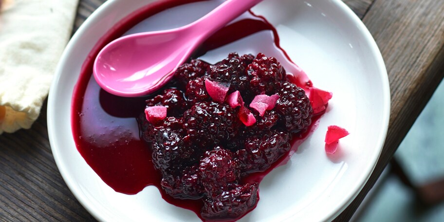 Compote de mûres aux cuberdons