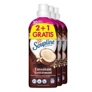 Soupline | Adoucissant | Concentré | Noix de Coco | 2+1 