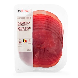 Filet de cheval fumé