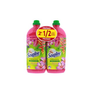 Soupline | Adoucissant | Concentré | Paradise sensations | Plaisir intense | 2e 1/2 prix 