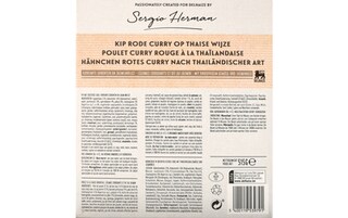 Delhaize | Sergio herman | Poulet thai 