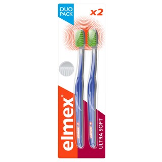 Elmex | Ultra Soft | Brosse à Dents | Ultra Doux 2 pc