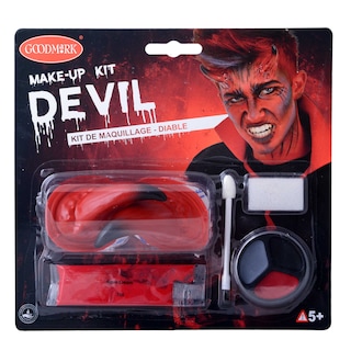 Goodmark | Kit de maquillage diable | Halloween 