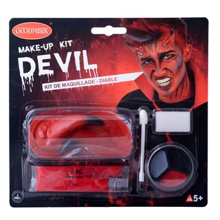Goodmark | Kit de maquillage diable | Halloween 