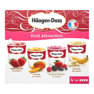 Häagen-Dazs | Assortiment ijsjes | Fruit 