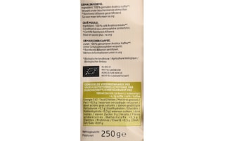 Delhaize | Bio | Koffie | Moka | Gemalen | Bio 