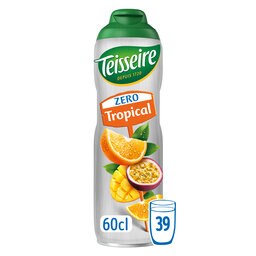Siroop | Tropical | Zonder suiker