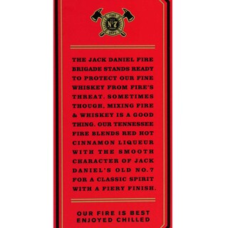 Jack Daniel's | Whisky | Tennesse | Fire | 35% alc 