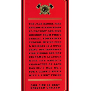 Jack Daniel's | Whisky | Tennesse | Fire | 35% alc 