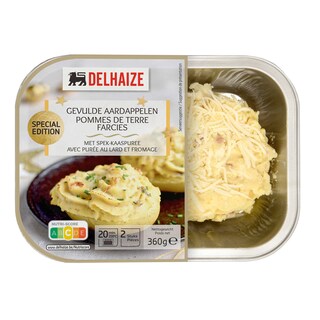 Delhaize | Gevulde aardappel | Spek en kaas 