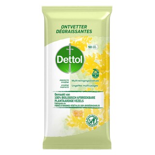 Dettol | Lingettes | Citrus | Biodégradable 