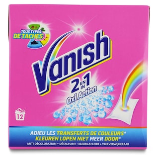 Vanish | Sachets | Oxi action | Multi | 2 en 1 