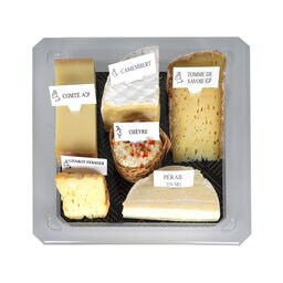 Plateau | Assortiment fromage France  | 6 portions | Eco