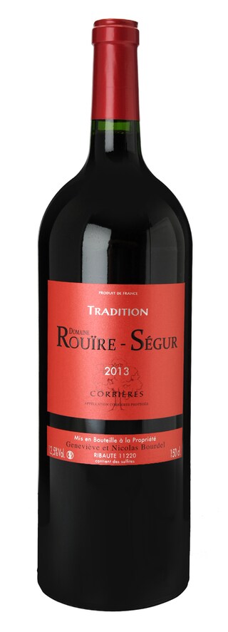 FR MIDI COTEAUX DU LANGUEDOC | Corbières AC | Rouire Ségur Tradition 2013 Rouge 