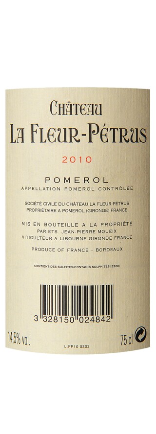 Bordeaux - Pomerol | CHATEAU LA FLEUR PETRUS 2010 
