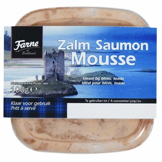 Farne | Zalmmousse | Blinis-Toast 