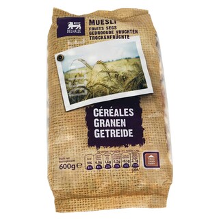 Delhaize | Céréales | Muesli | Fruits secs 